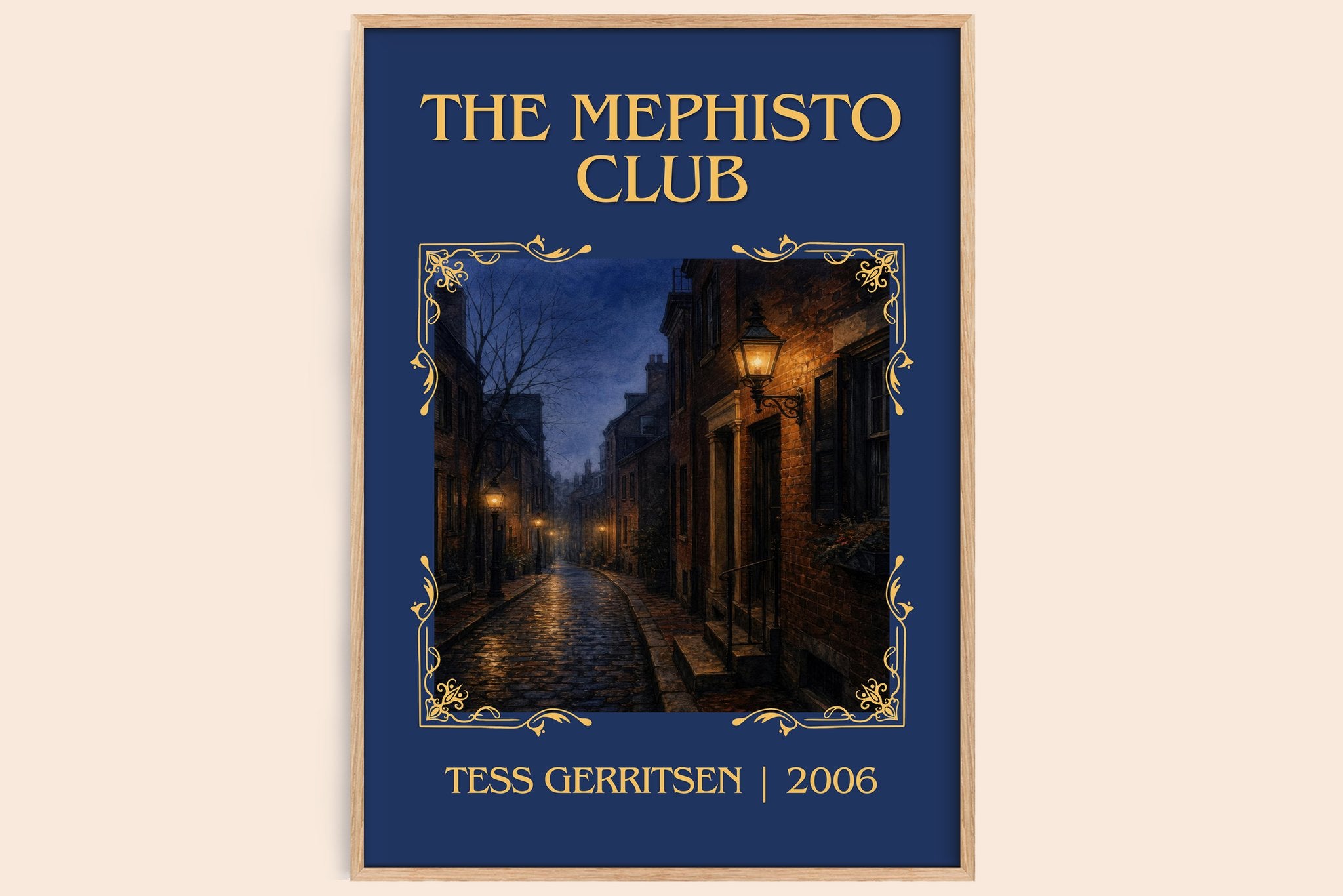The Mephisto Club Classic Book Art Print by Tess Gerritsen