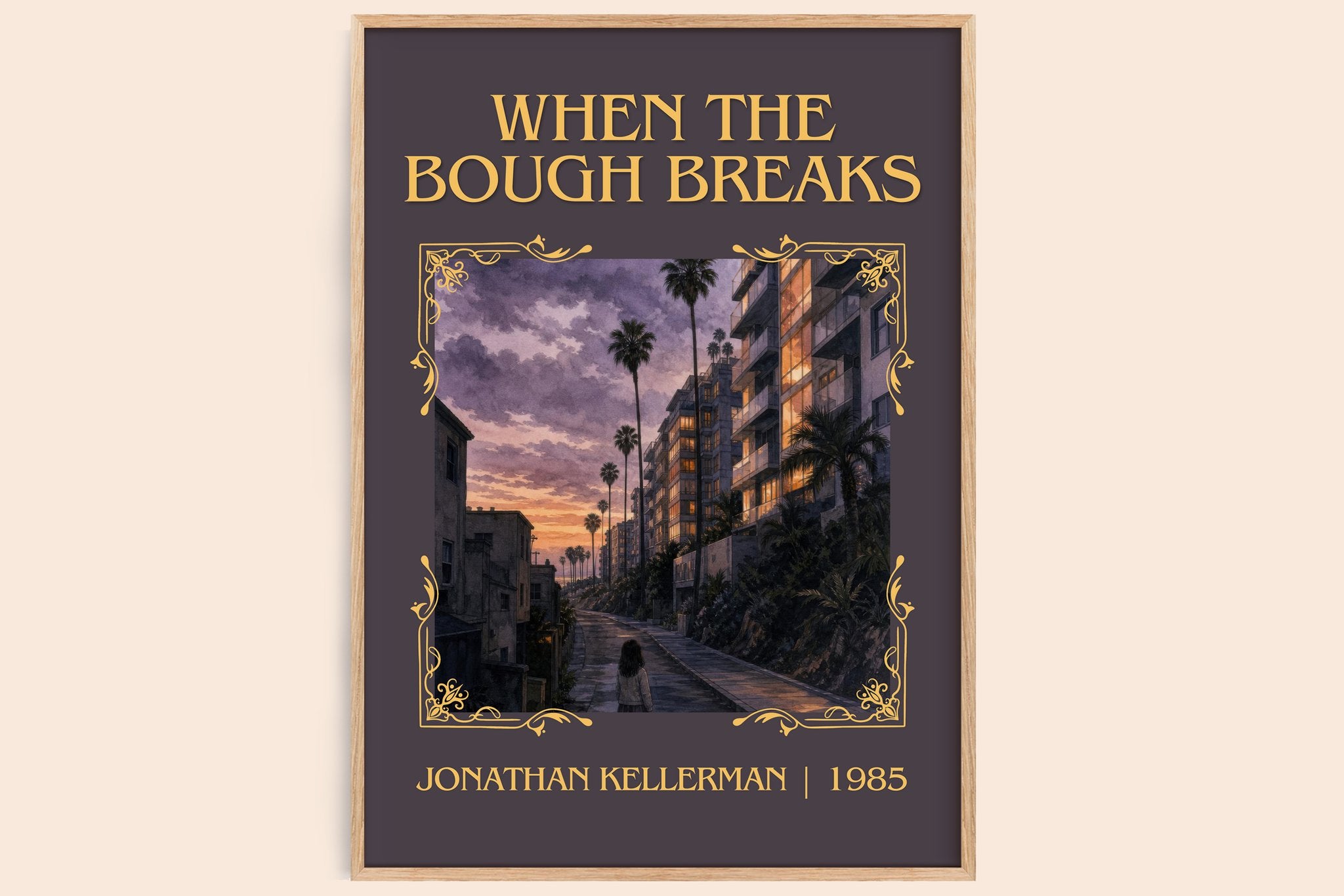 When the Bough Breaks Classic Book Art Print by Jonathan Kellerman