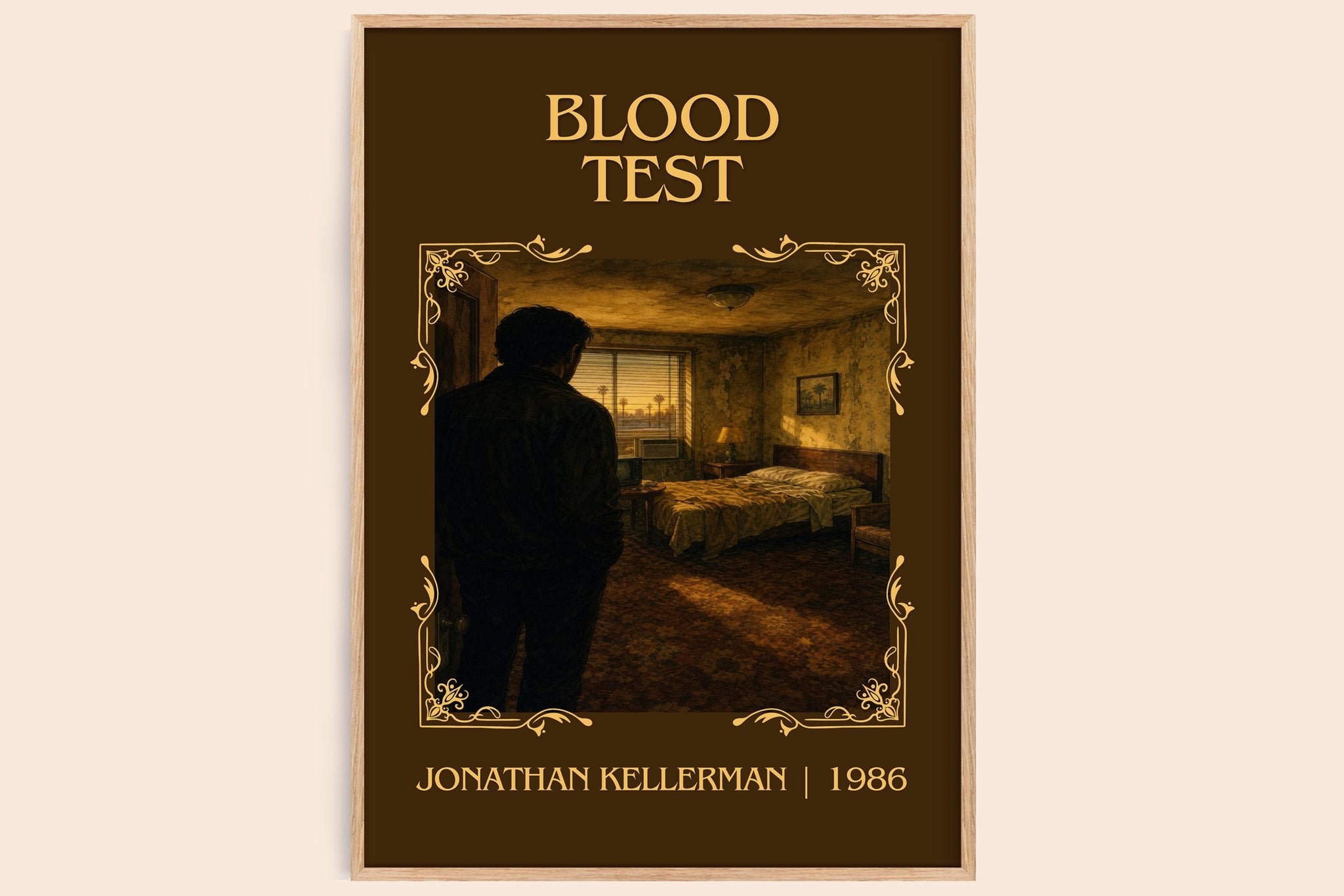 Blood Test Classic Book Art Print by Jonathan Kellerman