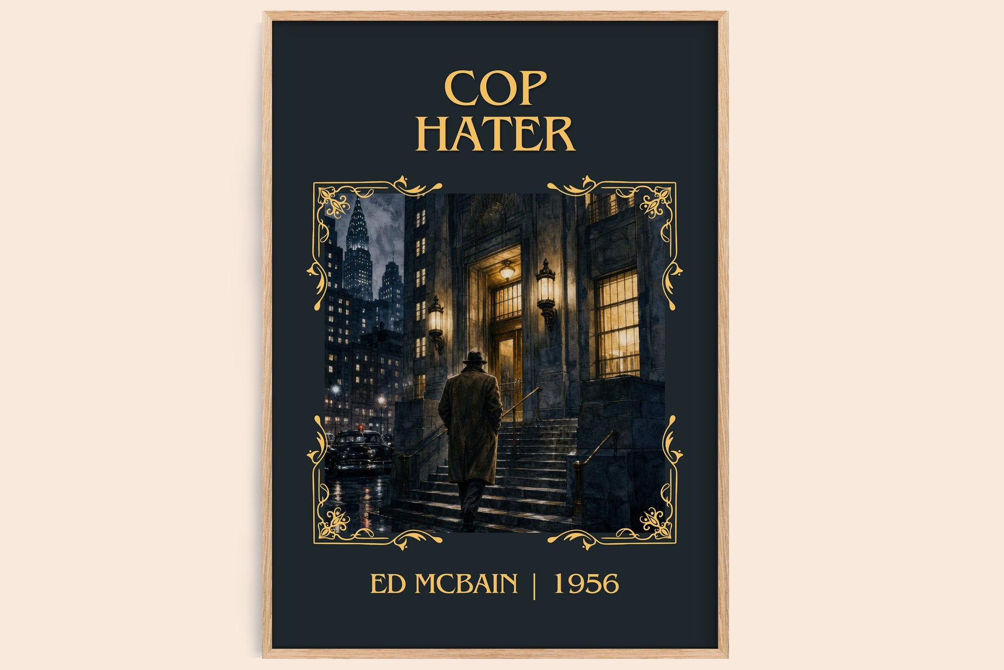 Cop Hater Classic Book Art Print by Ed McBain