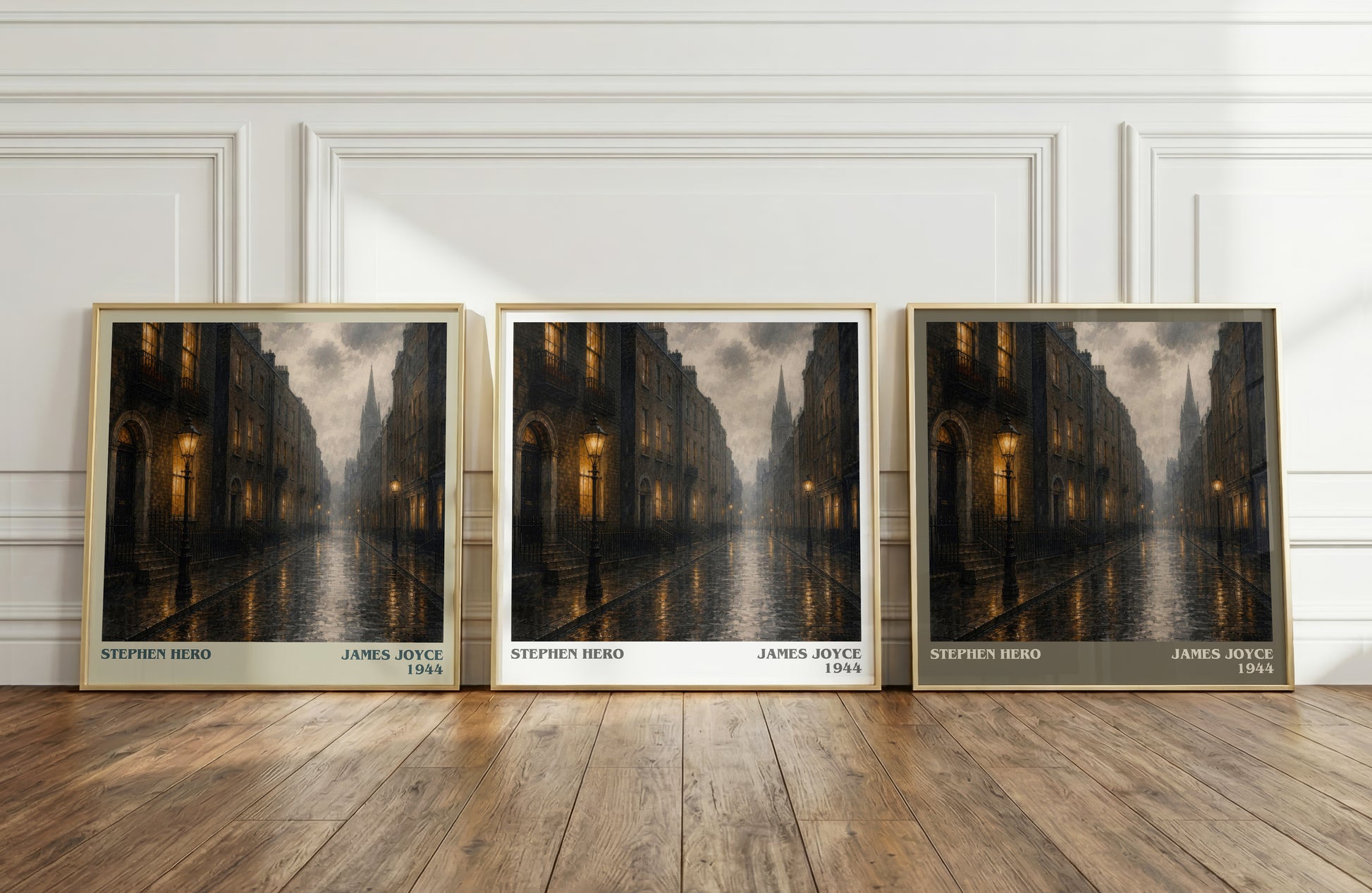Stephen Hero literary art print colour and style options – James Joyce book art
