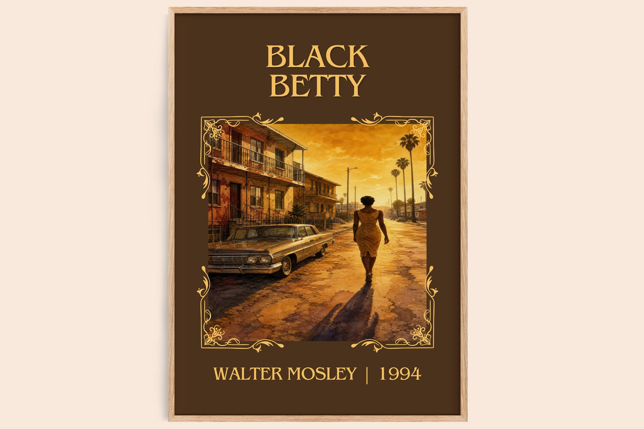 Black Betty Classic Book Art Print by Walter Mosley