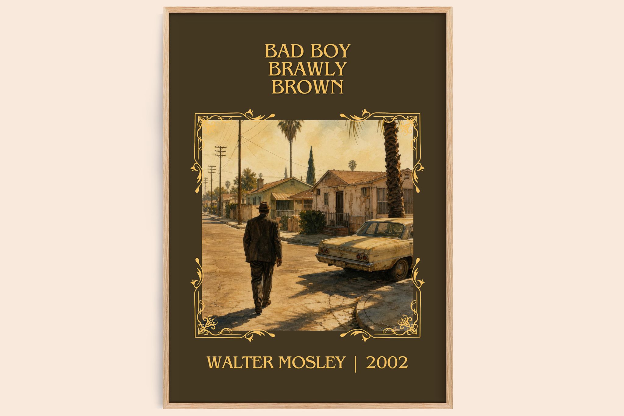 Bad Boy Brawly Brown Classic Book Art Print by Walter Mosley