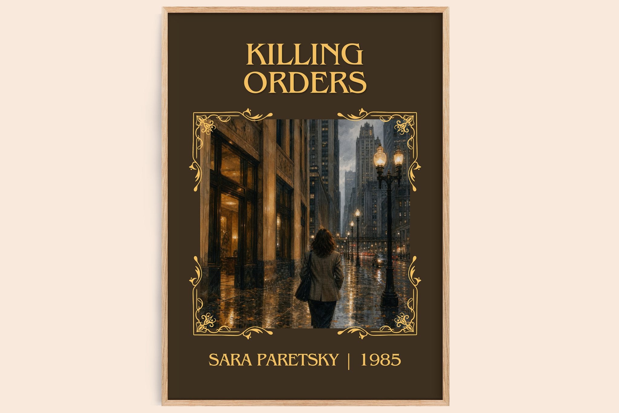 Killing Orders Classic Book Art Print by Sara Paretsky