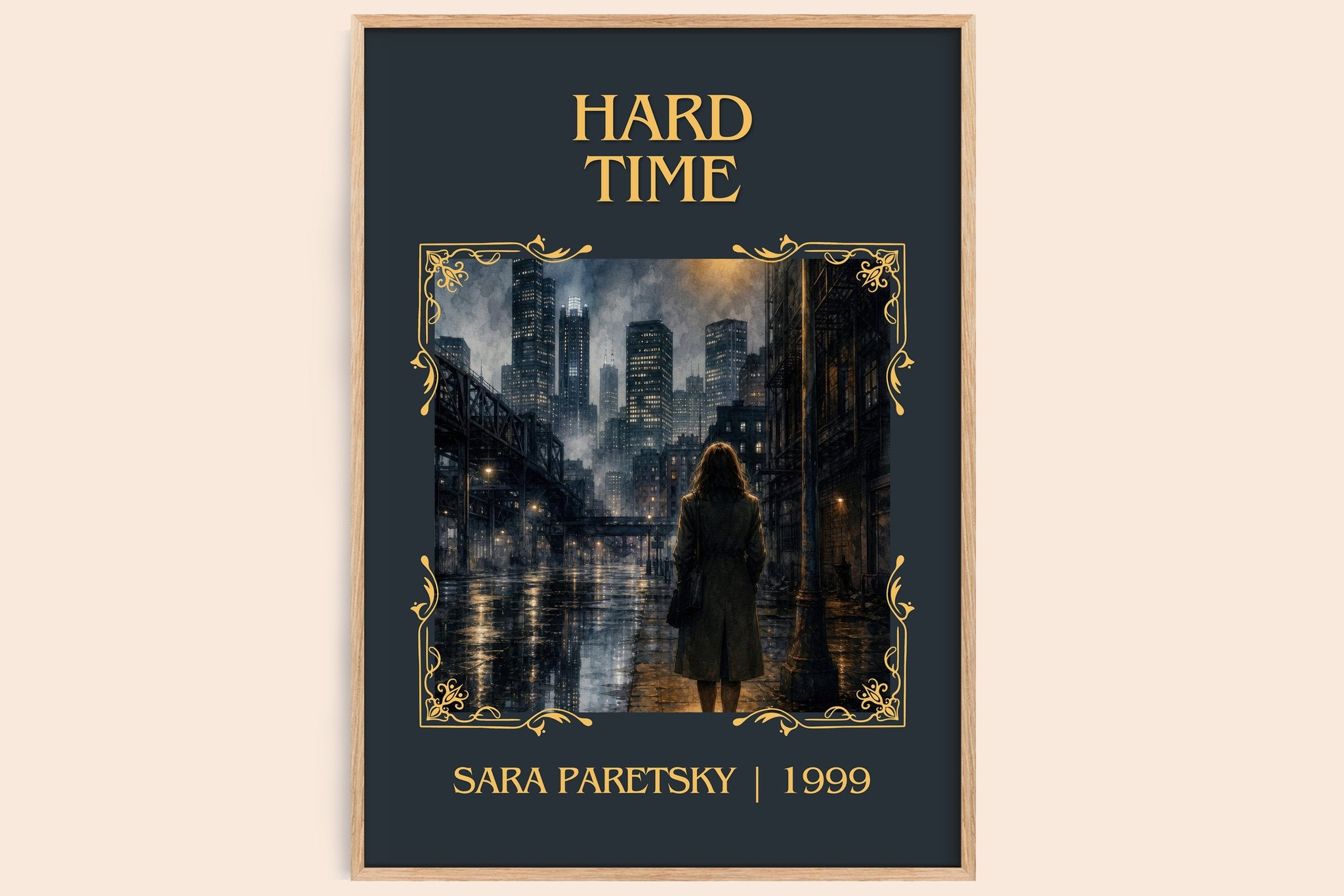 Hard Time Classic Book Art Print by Sara Paretsky