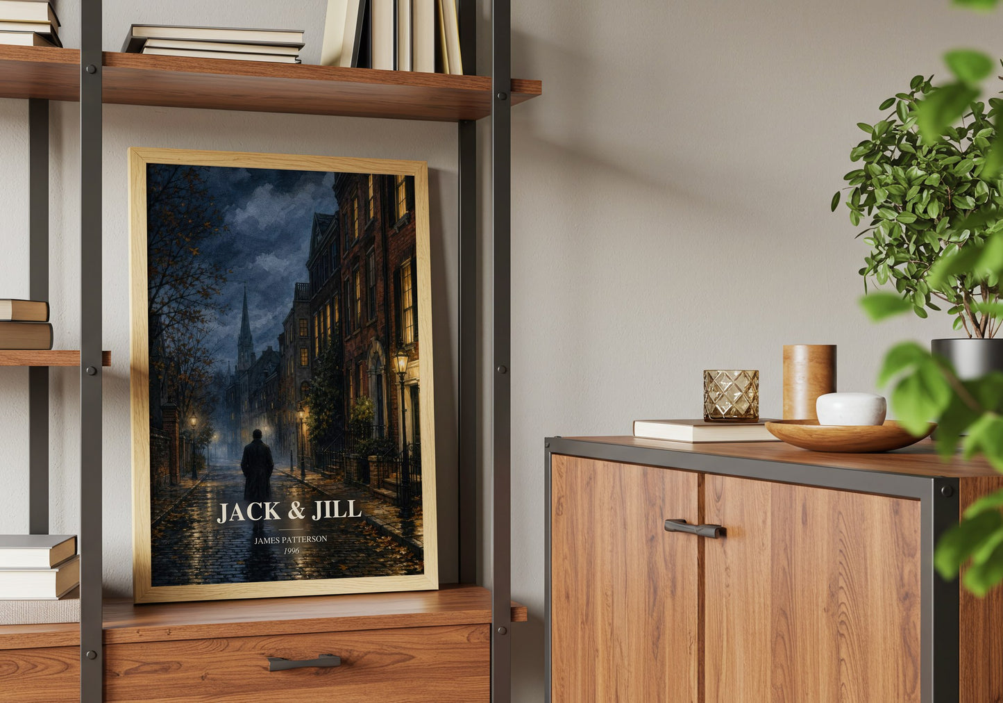 Jack & Jill book watercolour illustration paper finish options – matte satin gloss