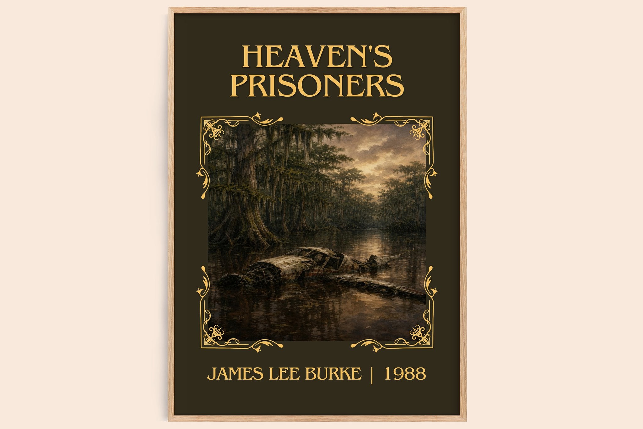 Heaven's Prisoners Classic Book Art Print by James Lee Burke