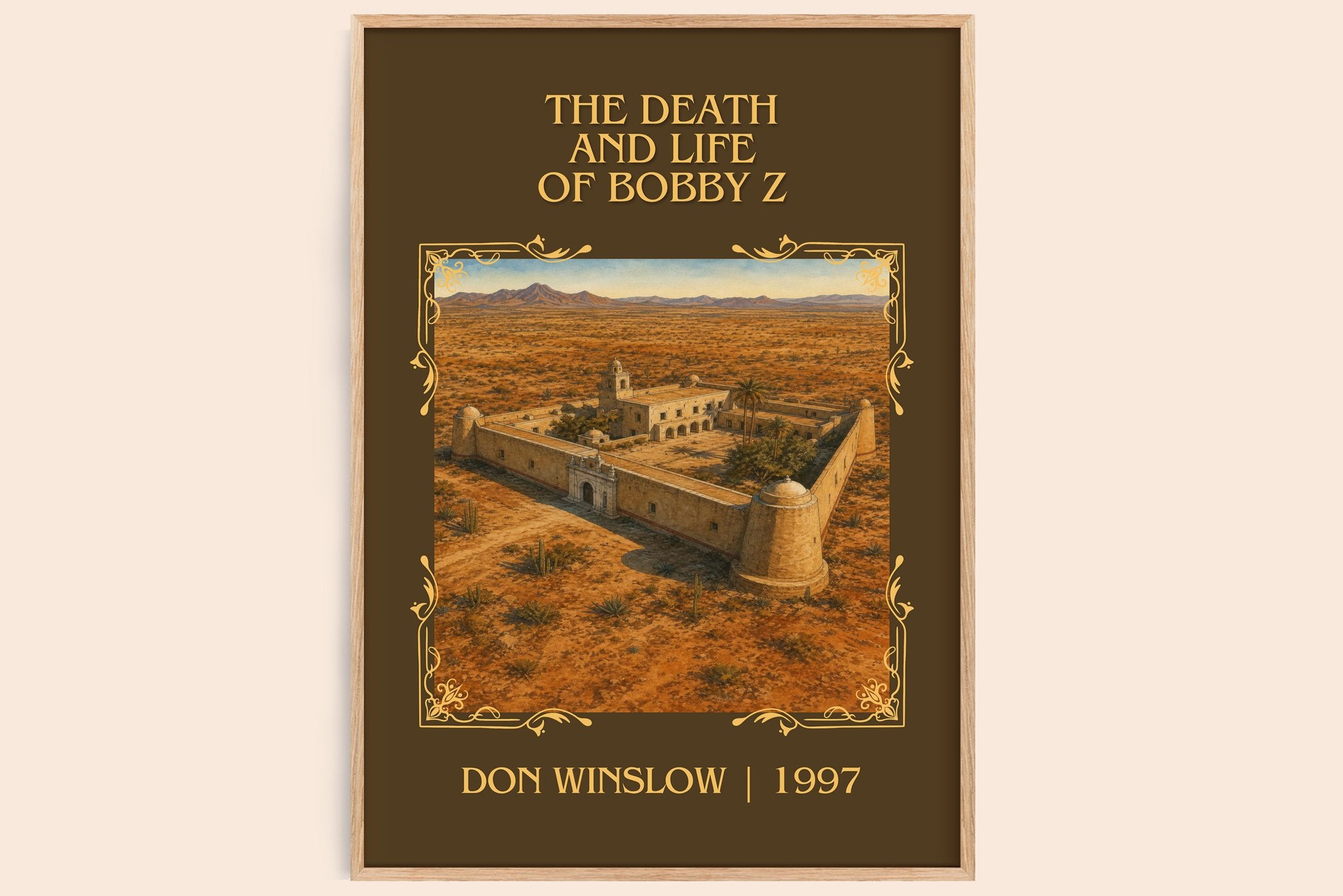 The Death and Life of Bobby Z Classic Book Art Print by Don Winslow