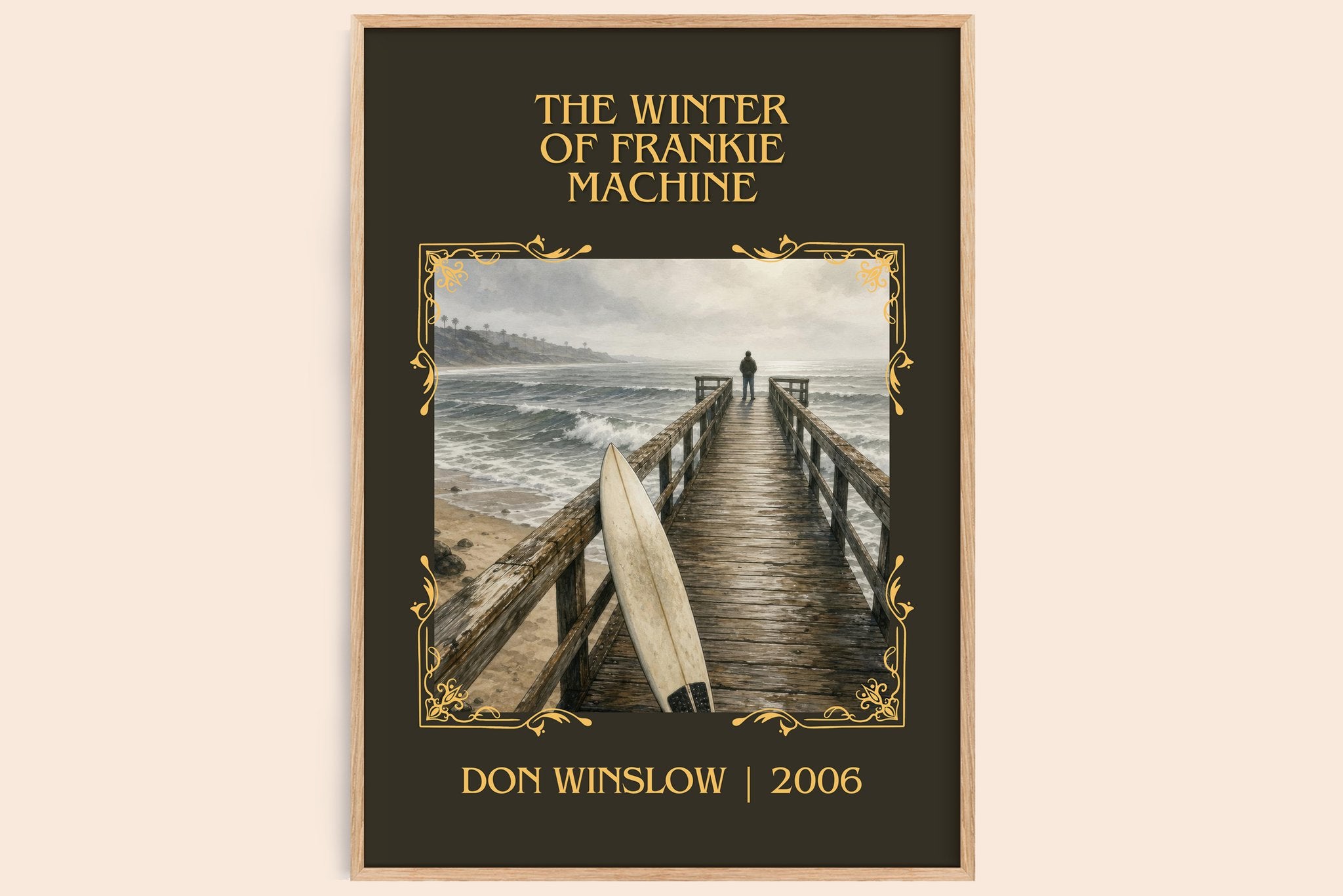 The Winter of Frankie Machine Classic Book Art Print by Don Winslow