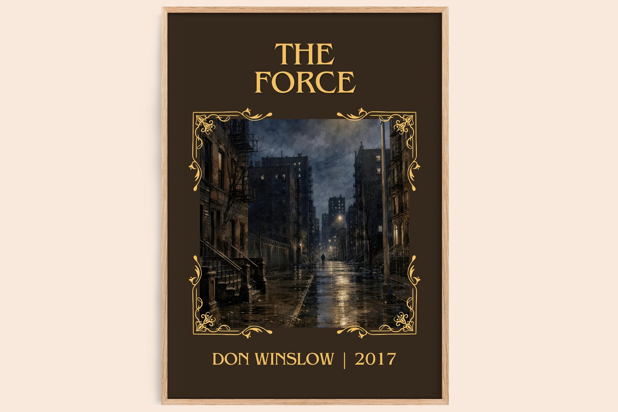 The Force Classic Book Art Print by Don Winslow