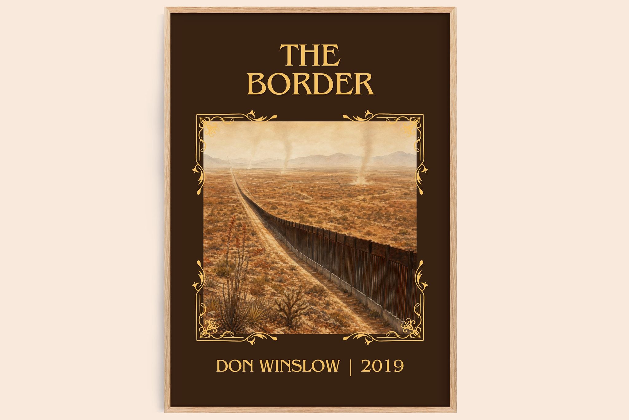 The Border Classic Book Art Print by Don Winslow