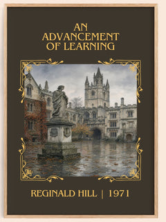 An Advancement of Learning Classic Book Art Print by Reginald Hill – book poster