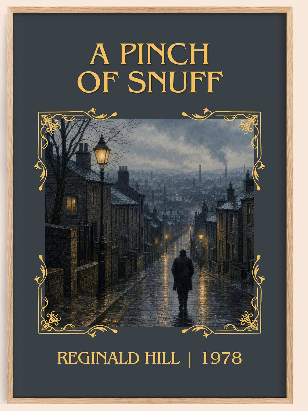 A Pinch of Snuff Classic Book Art Print by Reginald Hill – book poster