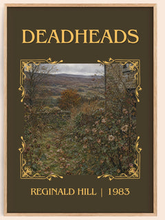 Deadheads Classic Book Art Print by Reginald Hill – book poster