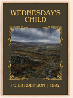 Wednesday's Child Classic Book Art Print by Peter Robinson – book poster