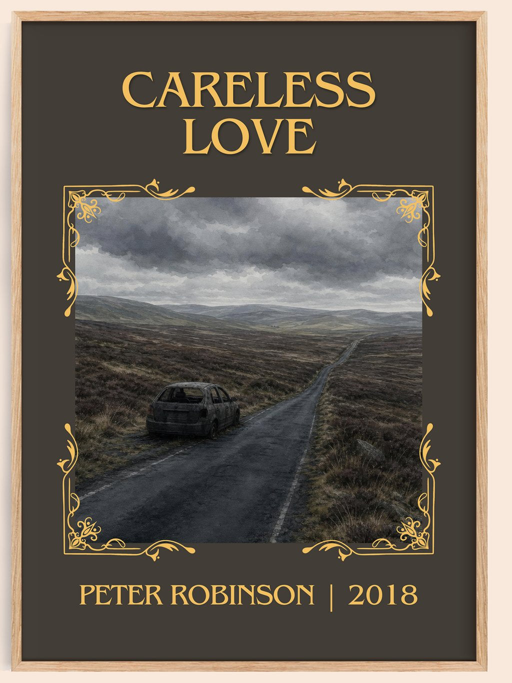 Careless Love Classic Book Art Print by Peter Robinson – book poster