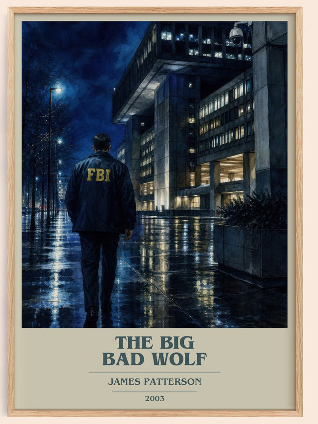 The Big Bad Wolf Book Cover Poster by James Patterson