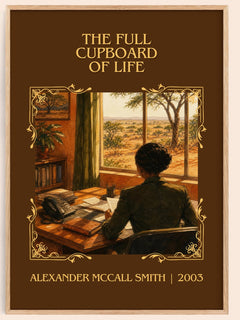 Full Cupboard of Life Classic Book Art Print by Alexander McCall Smith – book poster