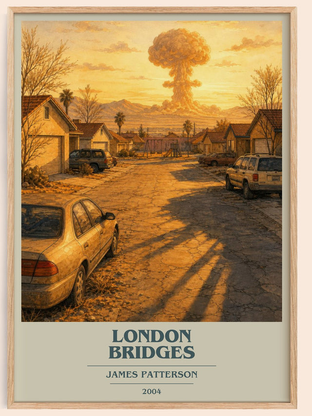 London Bridges Book Cover Poster by James Patterson