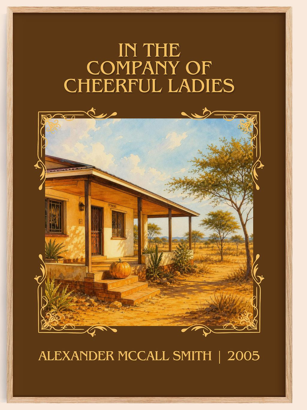 In the Company of Cheerful Ladies Classic Book Art Print by A. Smith – book poster