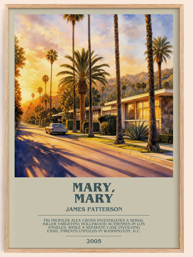 Mary, Mary Bookish Wall Art by James Patterson