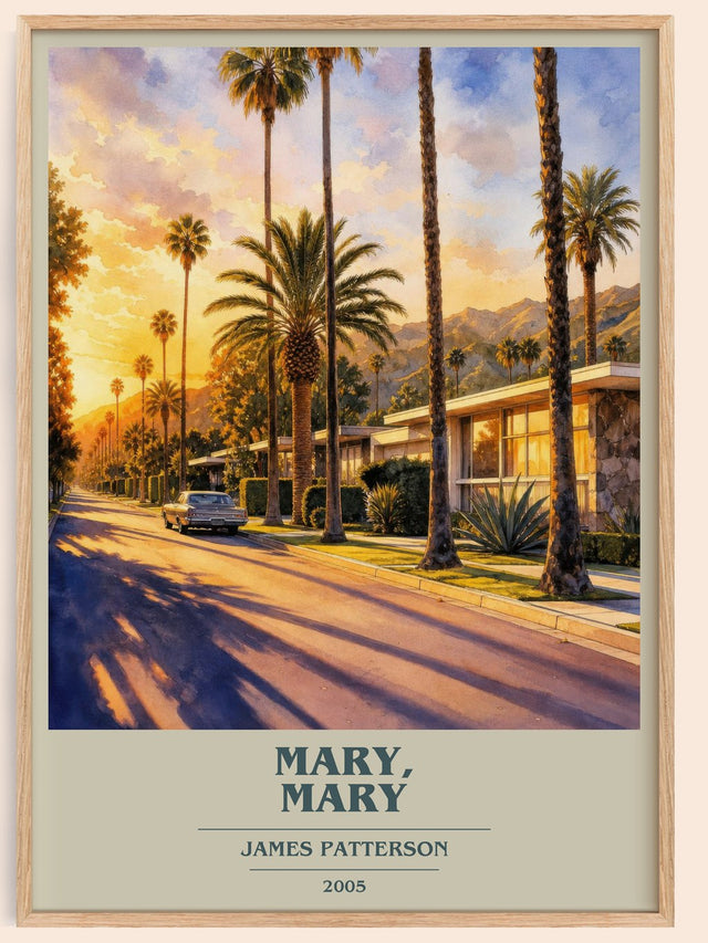 Mary, Mary Book Cover Poster by James Patterson