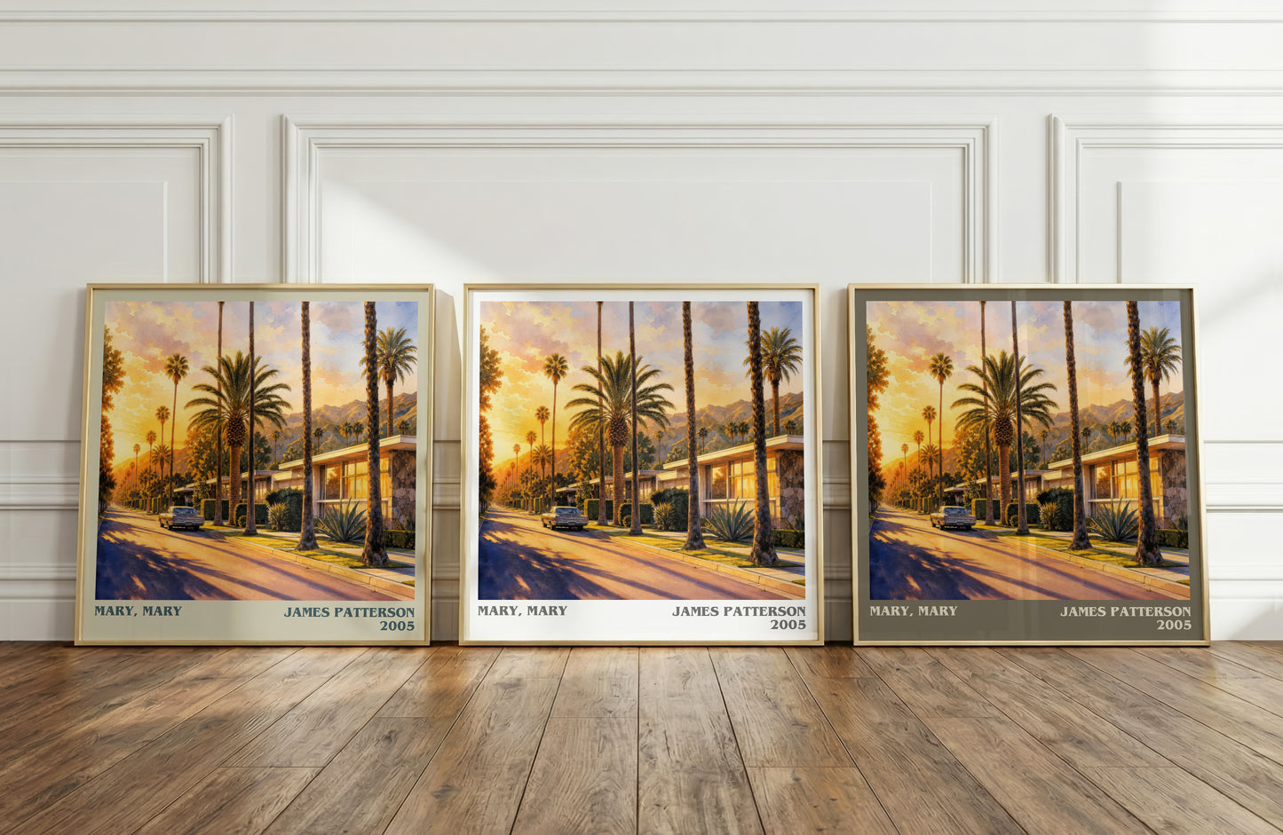 Mary, Mary literary art print colour and style options – James Patterson book art