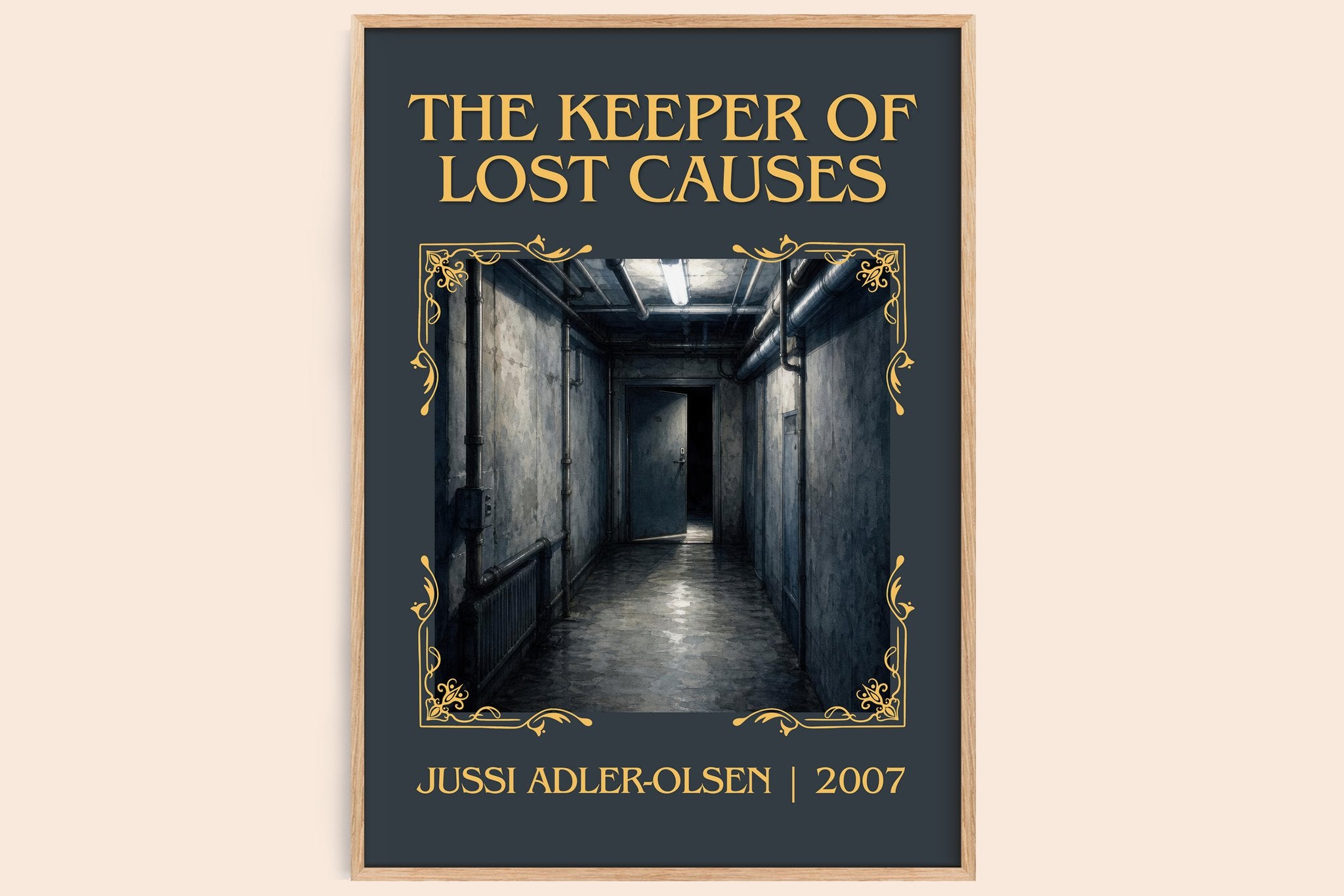 The Keeper of Lost Causes Classic Book Art Print by Jussi Adler-Olsen