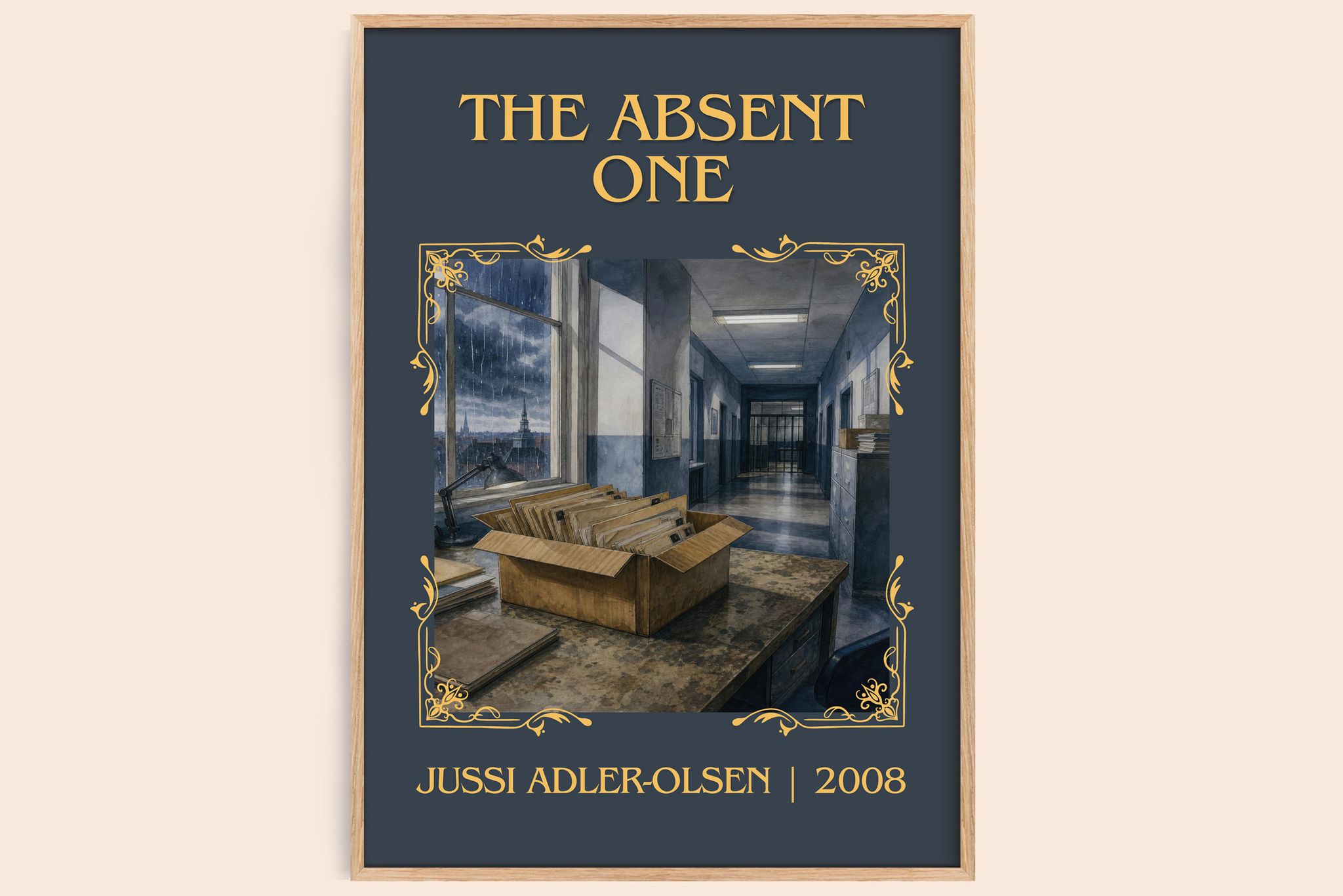 The Absent One Classic Book Art Print by Jussi Adler-Olsen