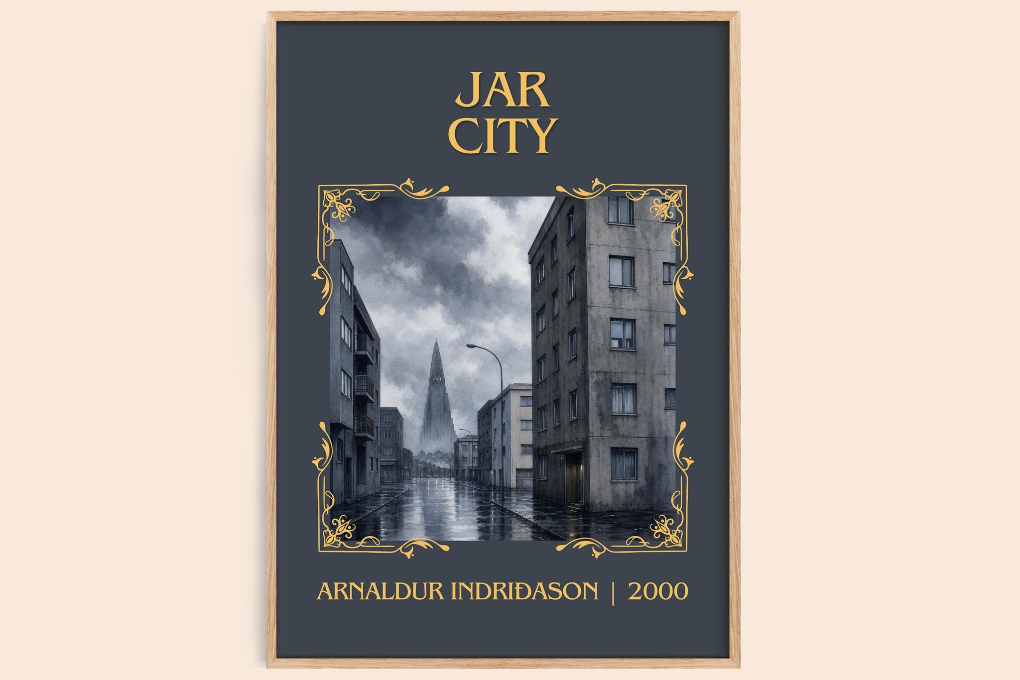 Jar City Classic Book Art Print by Arnaldur Indriðason