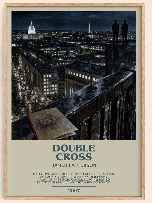 Double Cross Bookish Wall Art by James Patterson