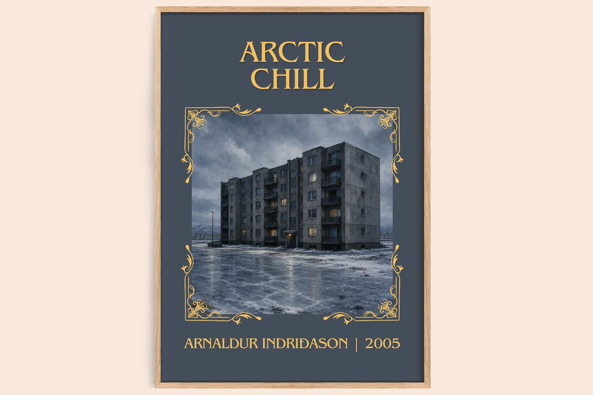 Arctic Chill Classic Book Art Print by Arnaldur Indriðason