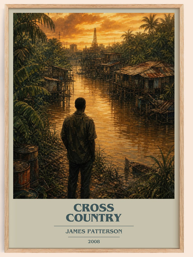 Cross Country Book Cover Poster by James Patterson