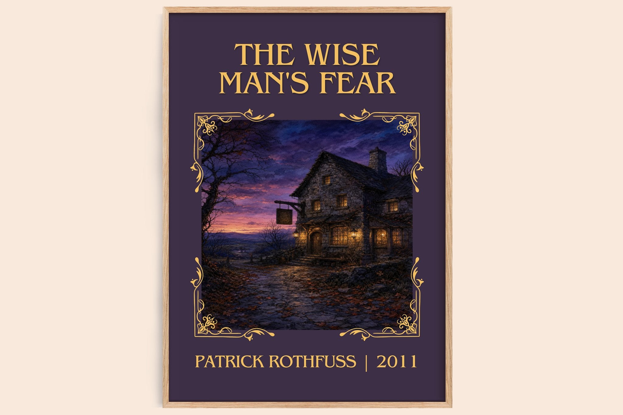 The Wise Man's Fear Classic Book Art Print by Patrick Rothfuss