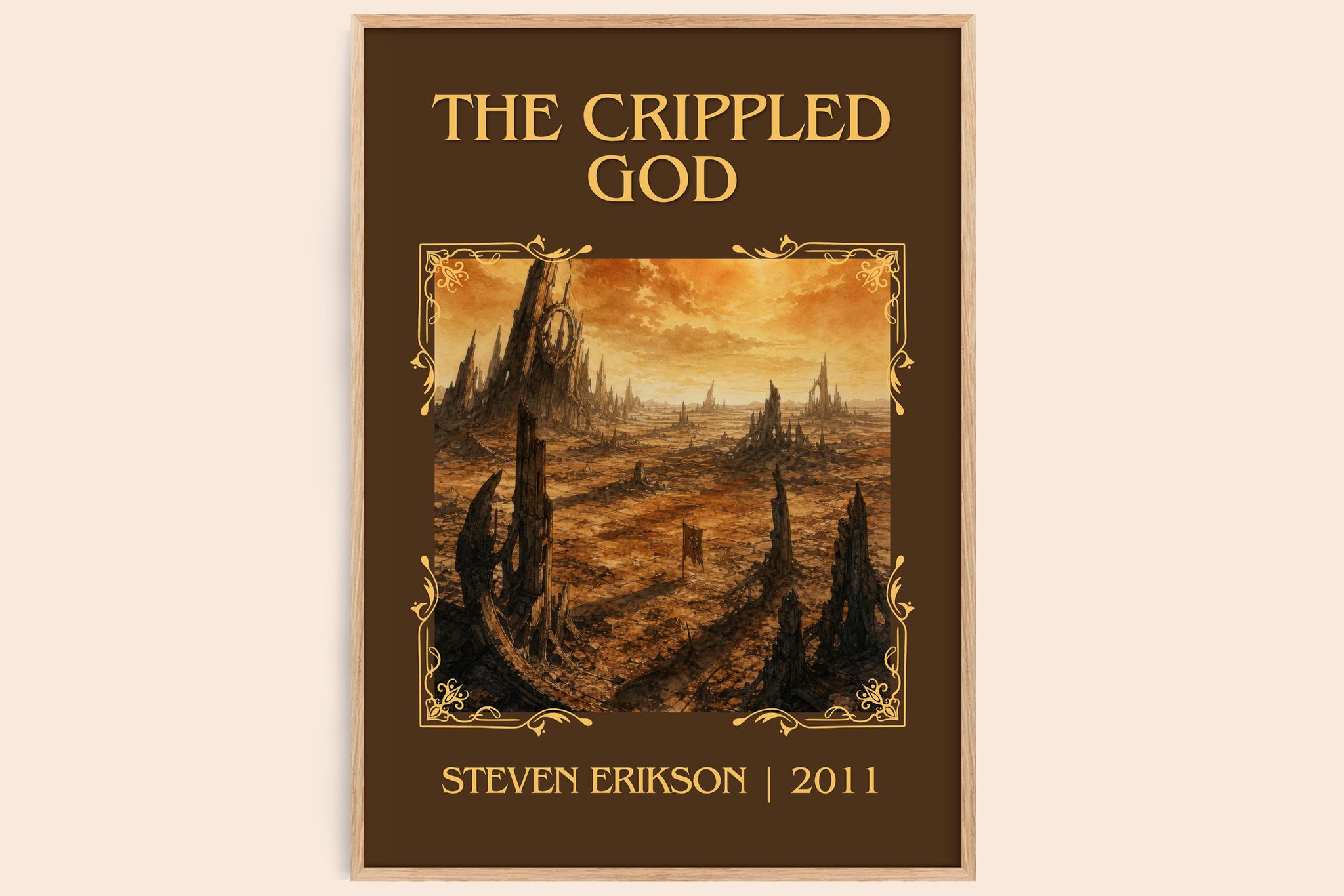 The Crippled God Classic Book Art Print by Steven Erikson