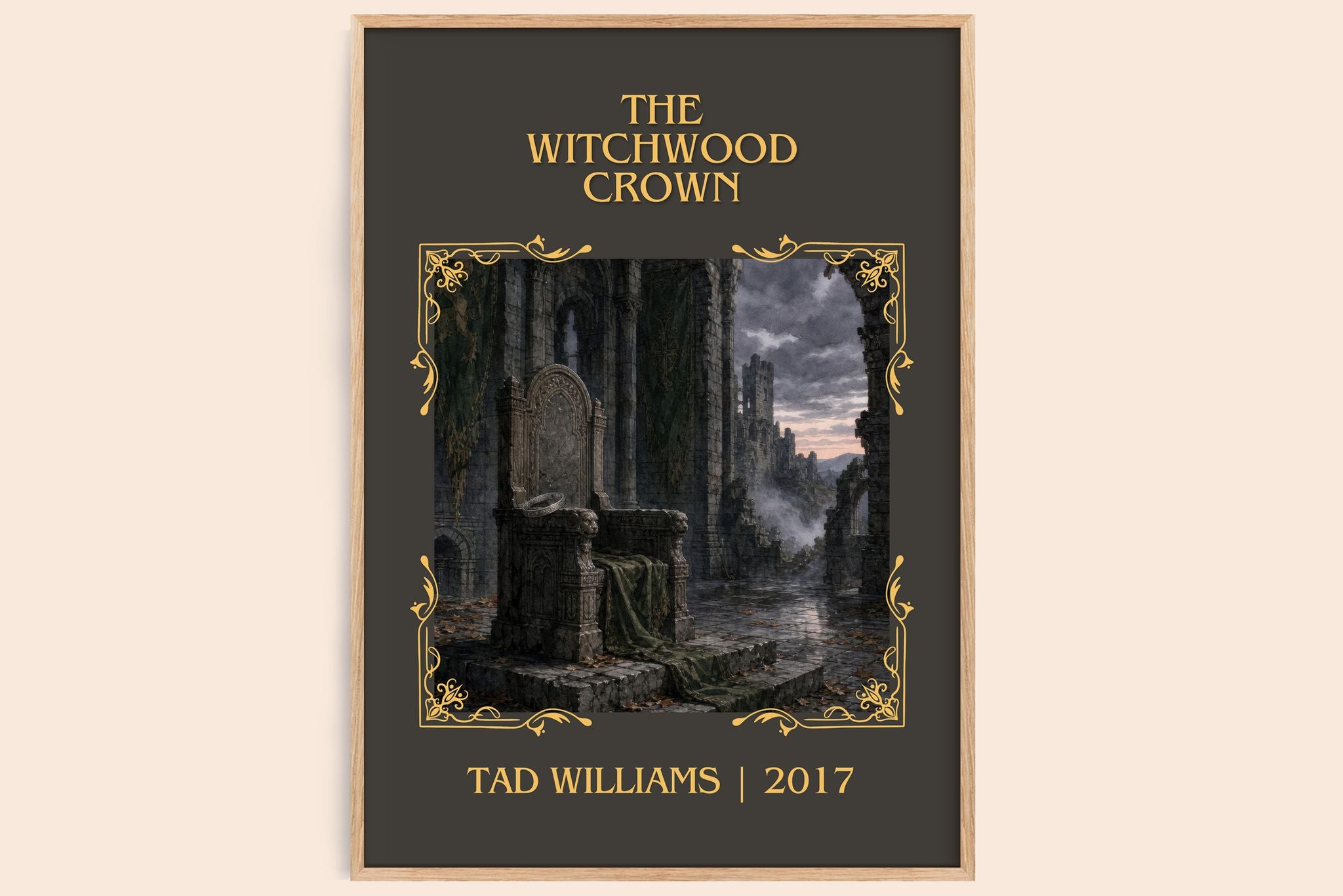 The Witchwood Crown Classic Book Art Print by Tad Williams