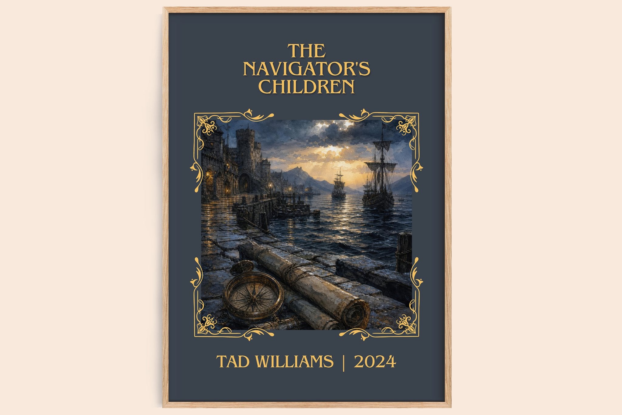 The Navigator's Children Classic Book Art Print by Tad Williams