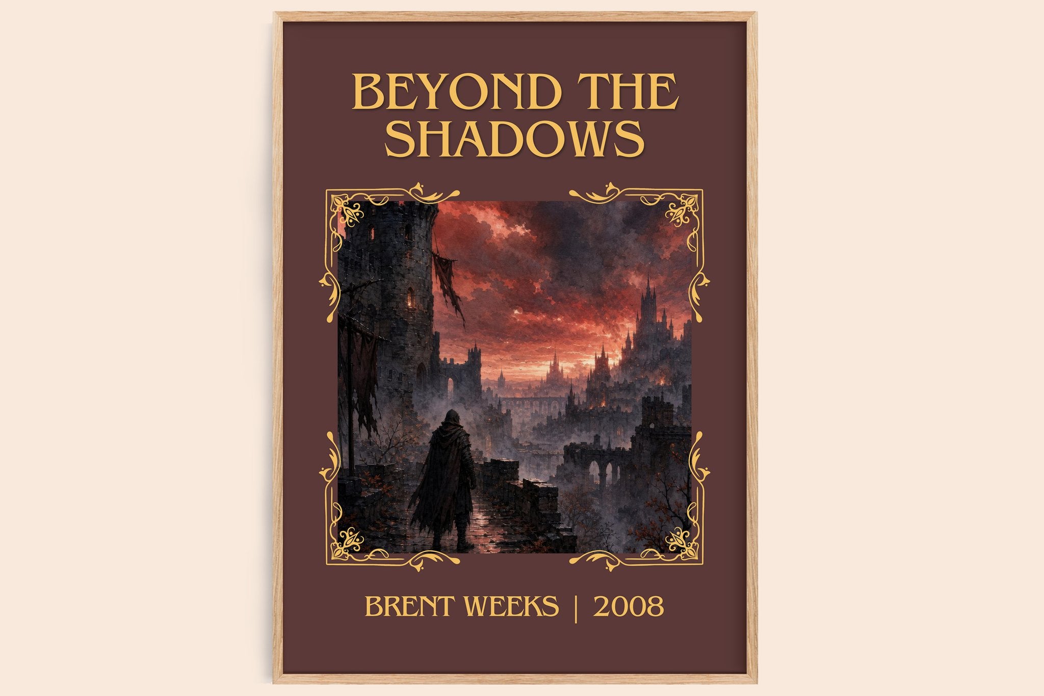 Beyond the Shadows Classic Book Art Print by Brent Weeks