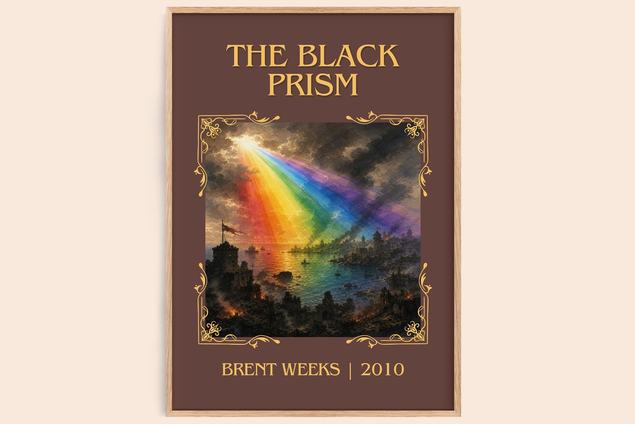 The Black Prism Classic Book Art Print by Brent Weeks