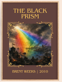 The Black Prism Classic Book Art Print by Brent Weeks – book poster
