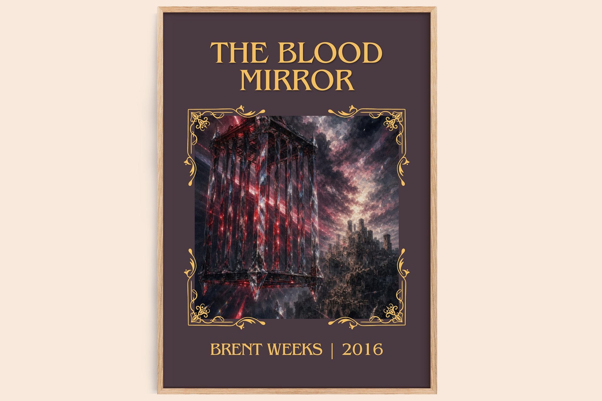 The Blood Mirror Classic Book Art Print by Brent Weeks