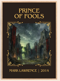Prince of Fools Classic Book Art Print by Mark Lawrence – book poster