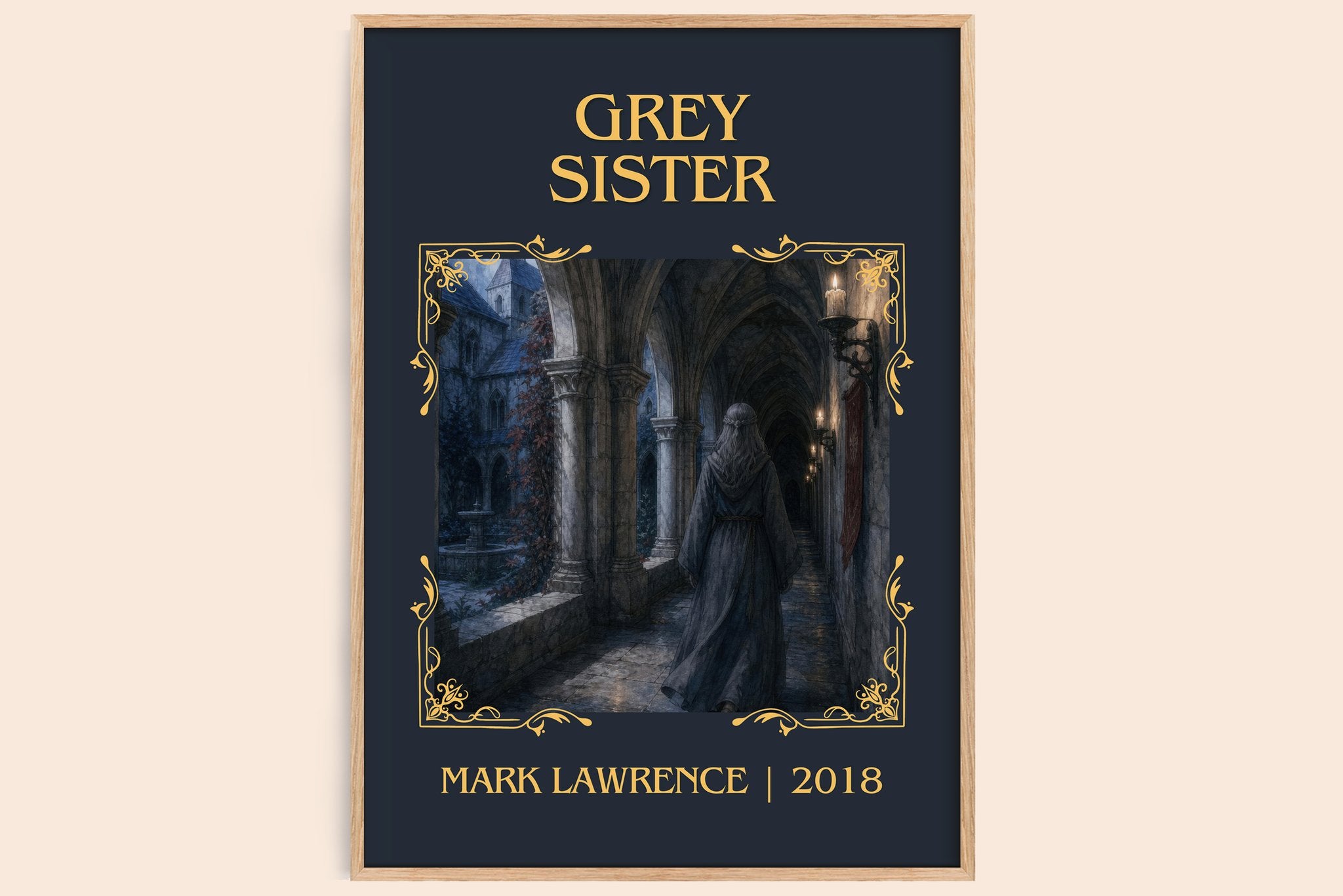 Grey Sister Classic Book Art Print by Mark Lawrence