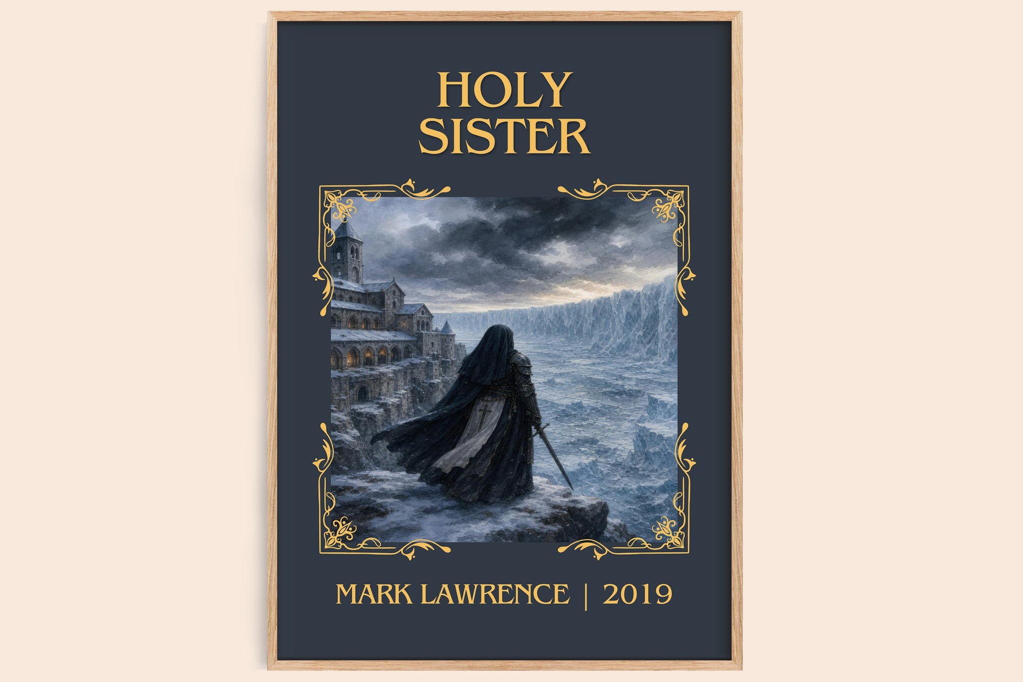 Holy Sister Classic Book Art Print by Mark Lawrence