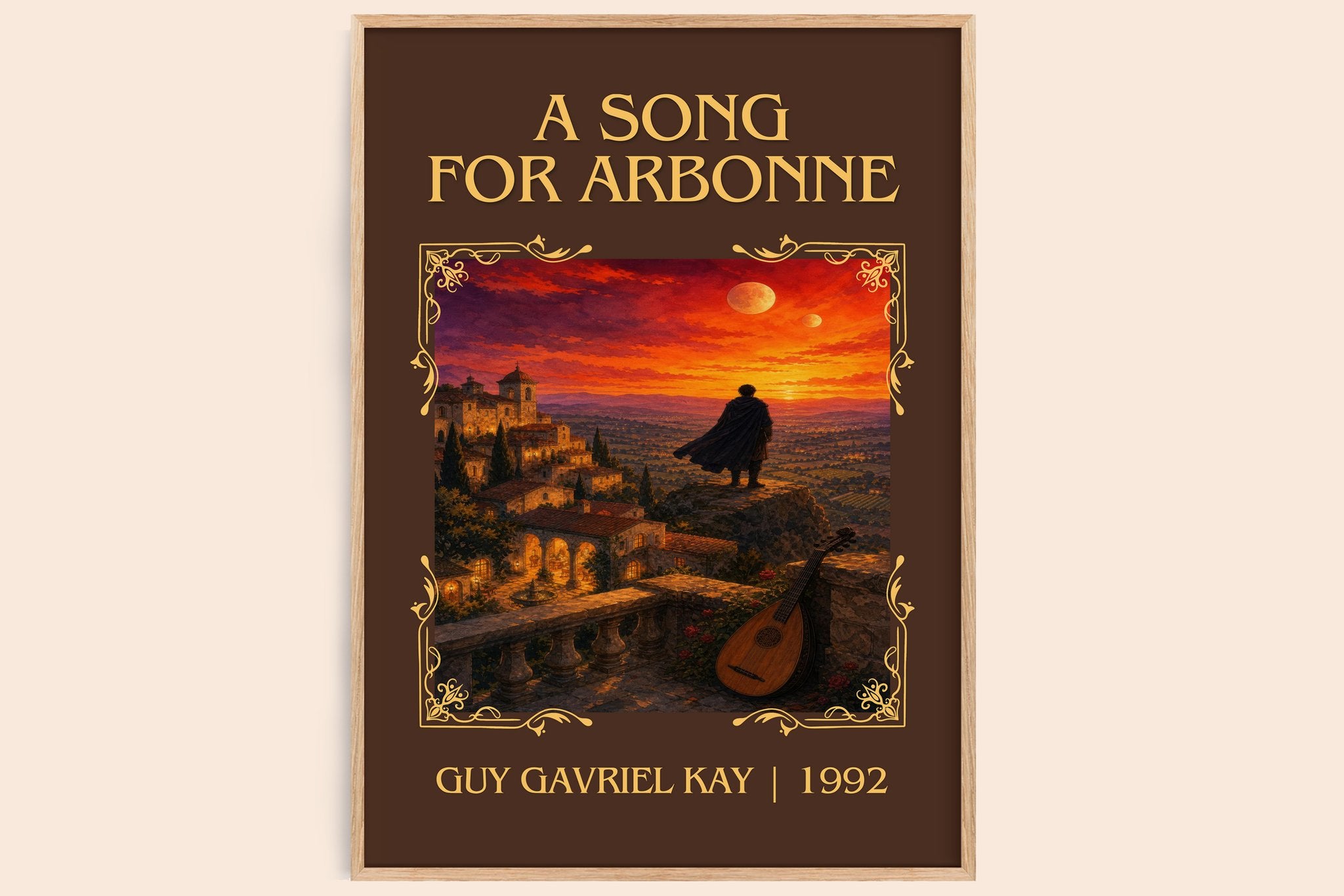 A Song for Arbonne Classic Book Art Print by Guy Gavriel Kay