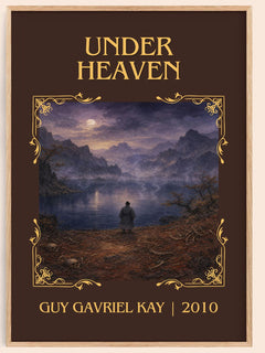 Under Heaven Classic Book Art Print by Guy Gavriel Kay – book poster