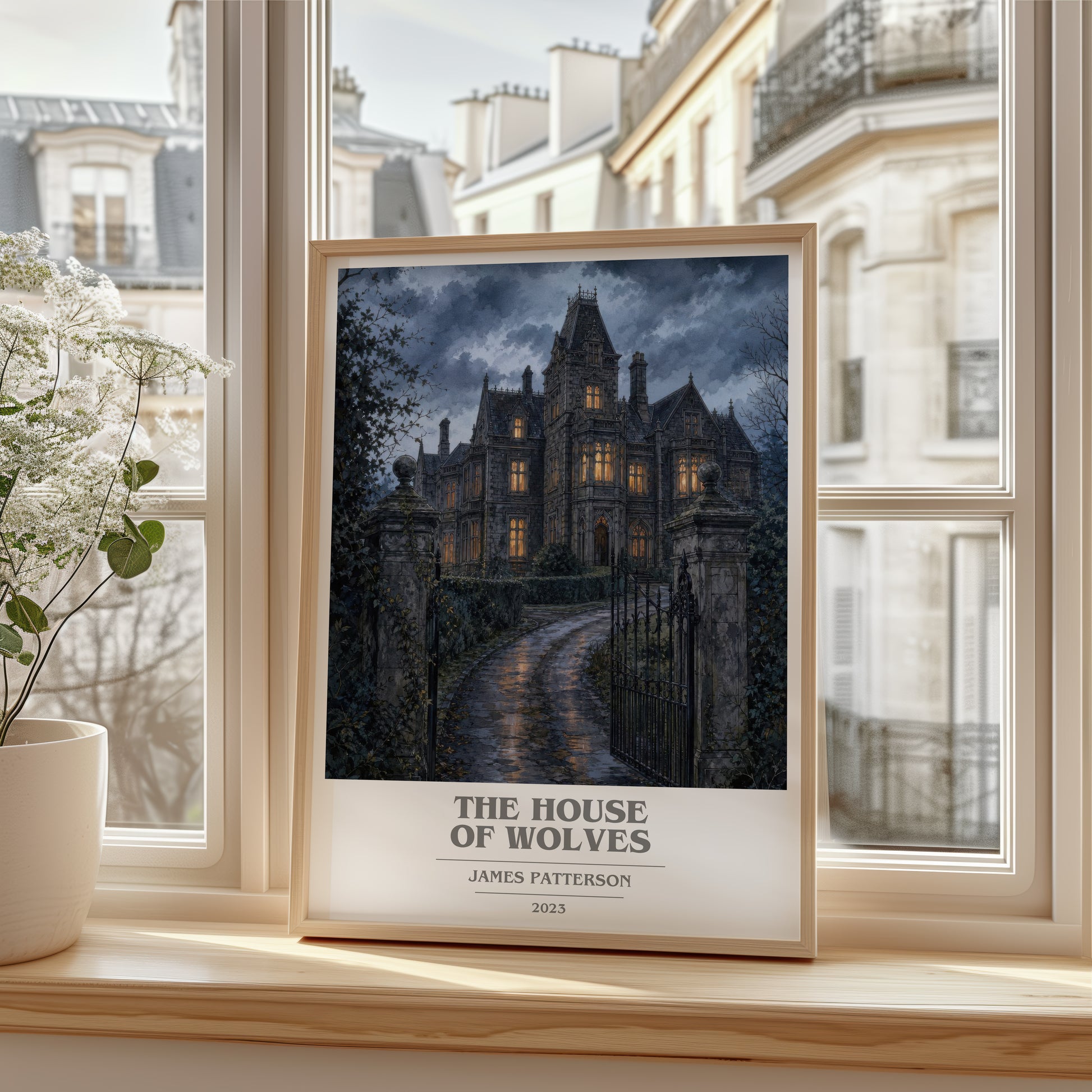 The House Of Wolves book cover poster colour and style options – James Patterson book art