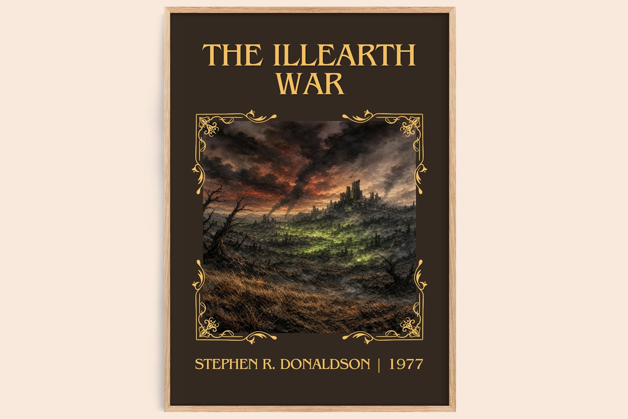 The Illearth War Classic Book Art Print by Stephen R. Donaldson
