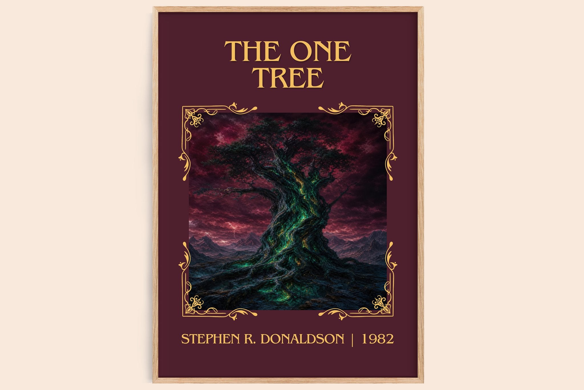 The One Tree Classic Book Art Print by Stephen R. Donaldson