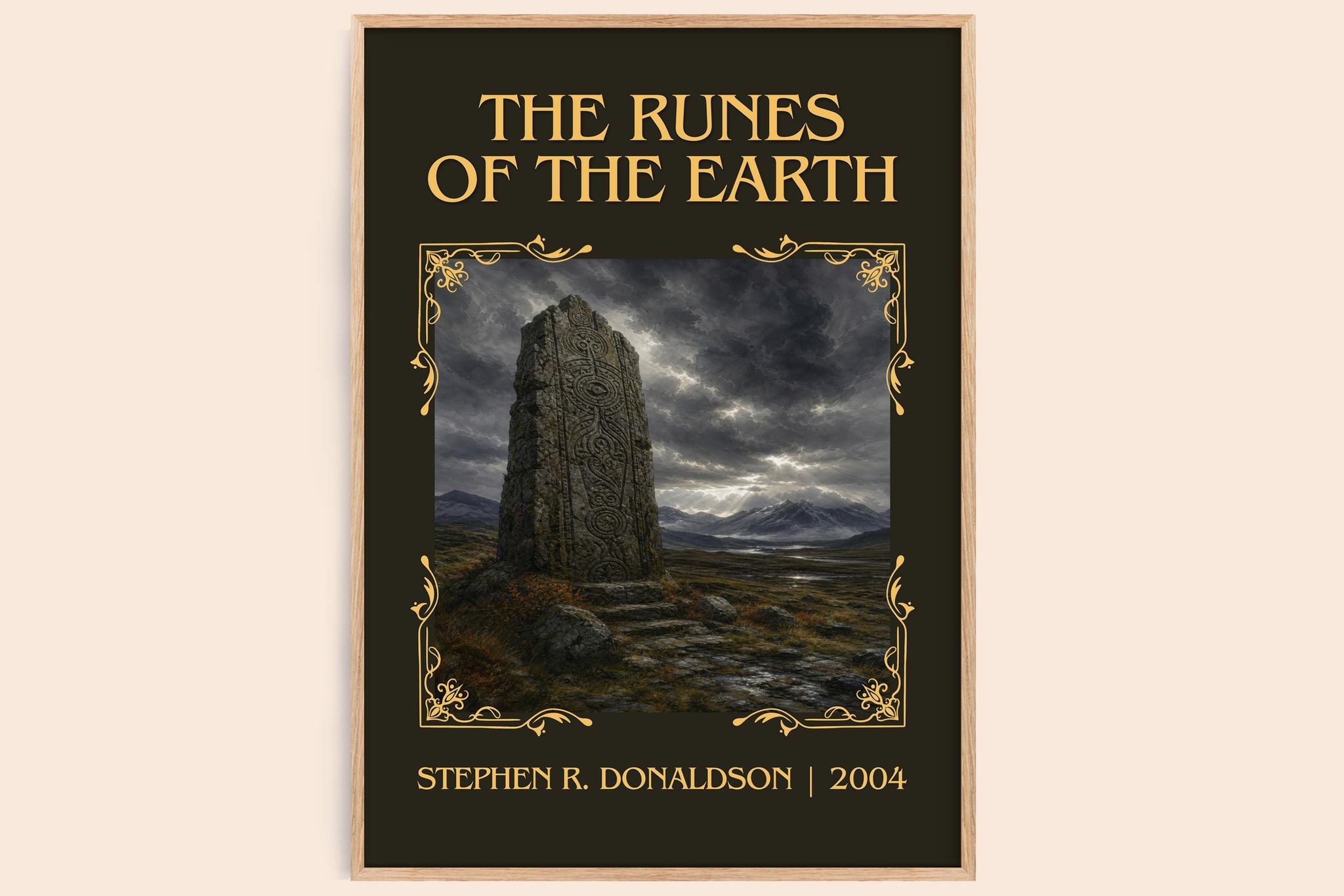 The Runes of the Earth Classic Book Art Print by Stephen R. Donaldson